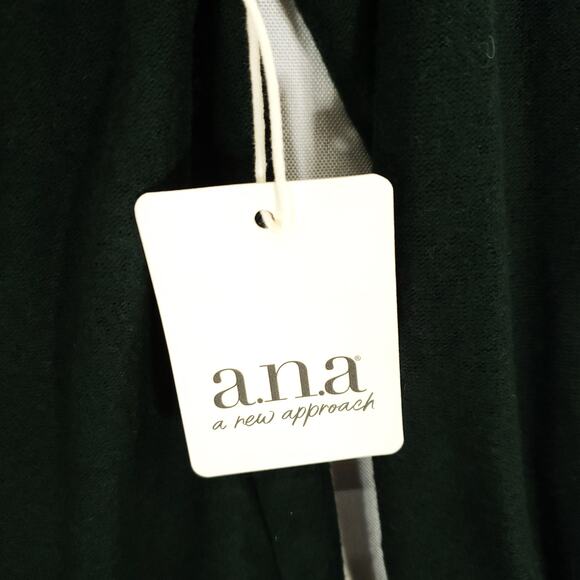 Ana Shirt Womens Small Green Long Sleeve Cowl Neck Off The Shoulder Casual Top - Picture 4 of 6